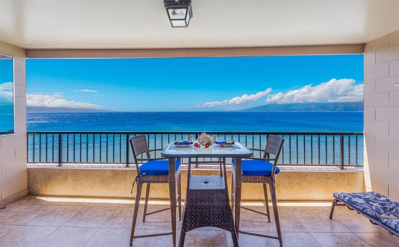 Maui Kai 805 Ocean View 1 Bedroom 1 Bath Condo Kahana 미국