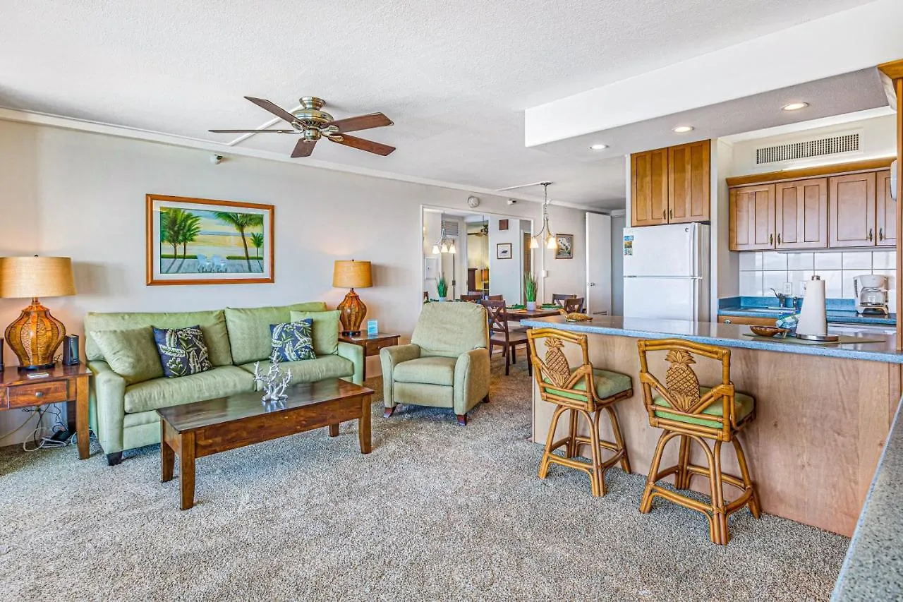 아파트 Maui Kai 805 Ocean View 1 Bedroom 1 Bath Condo Kahana
