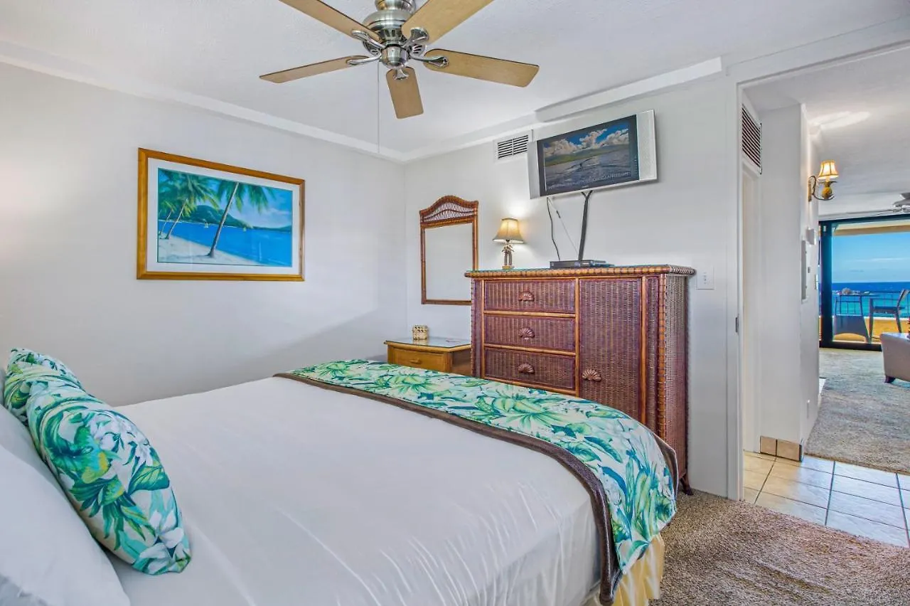 아파트 Maui Kai 805 Ocean View 1 Bedroom 1 Bath Condo Kahana