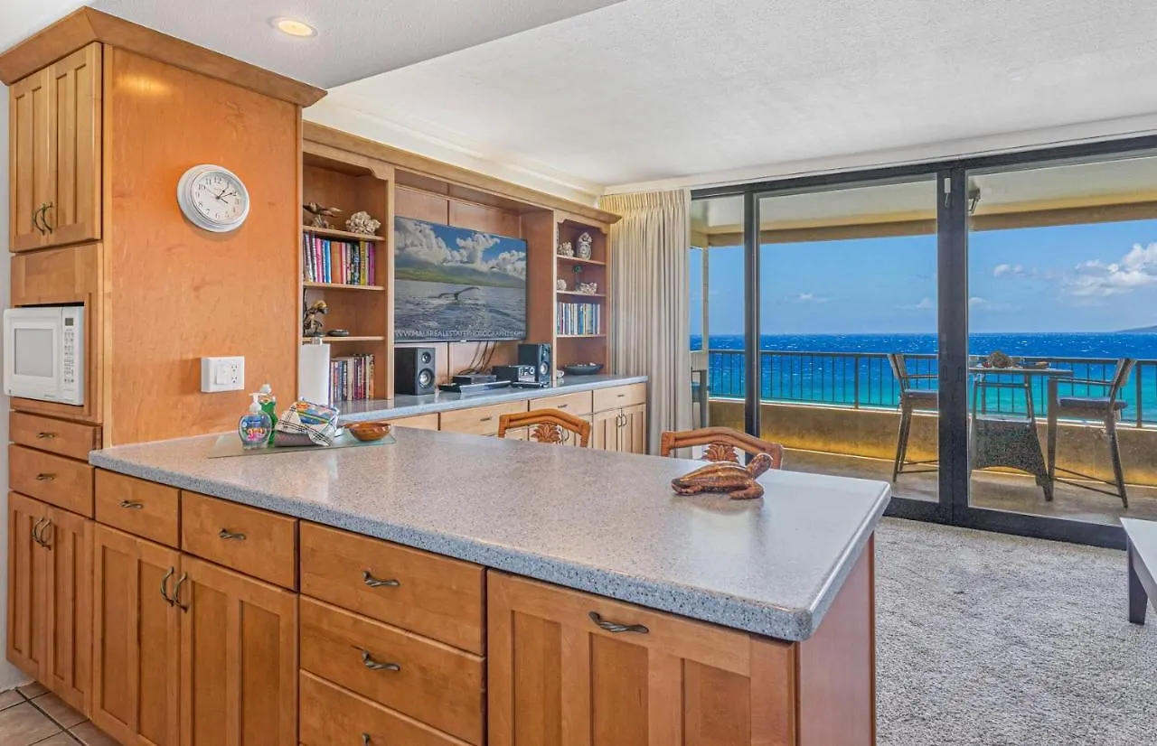 아파트 Maui Kai 805 Ocean View 1 Bedroom 1 Bath Condo Kahana